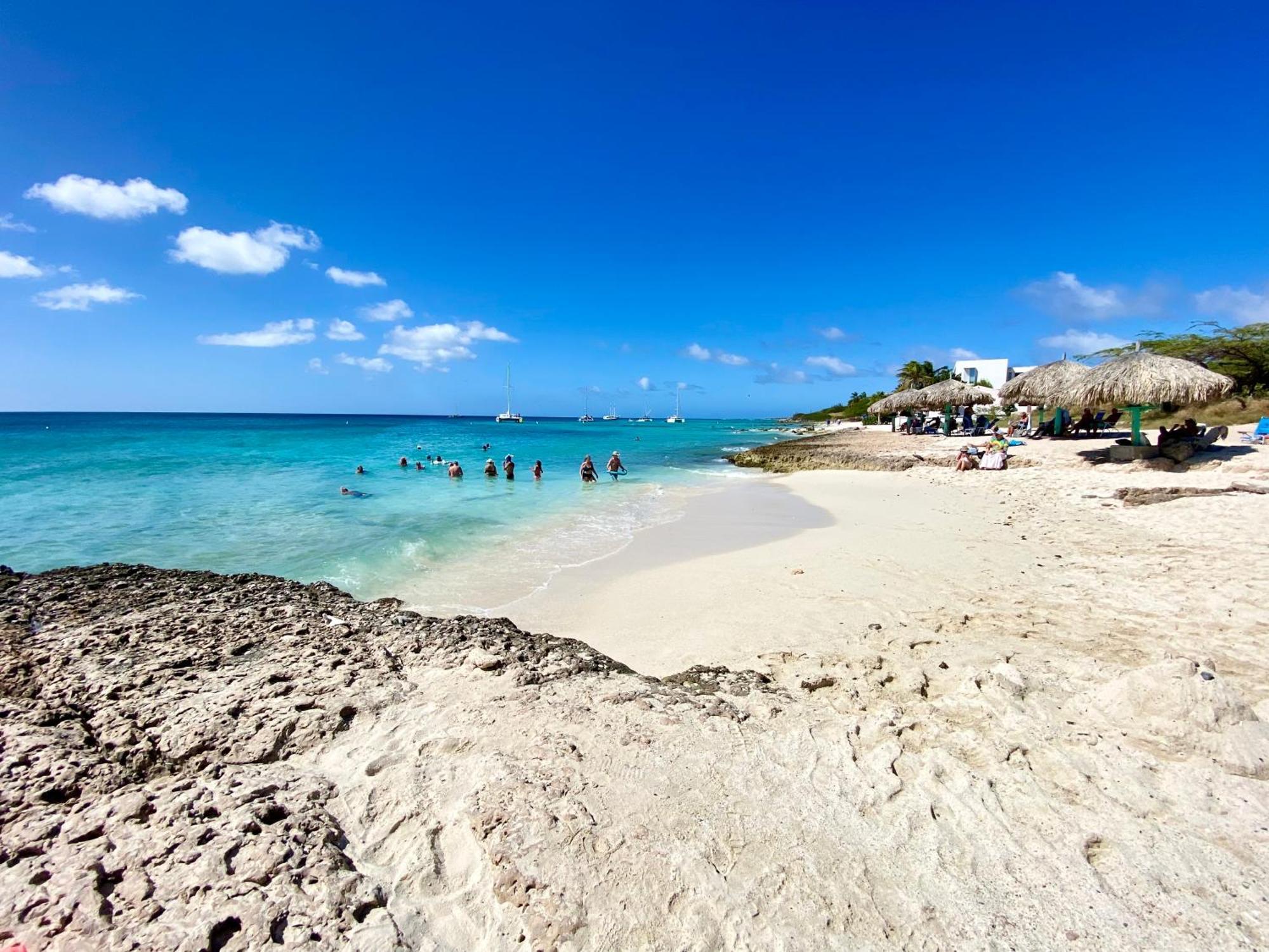 Villa Casa Azure Aruba Palm Beach Esterno foto