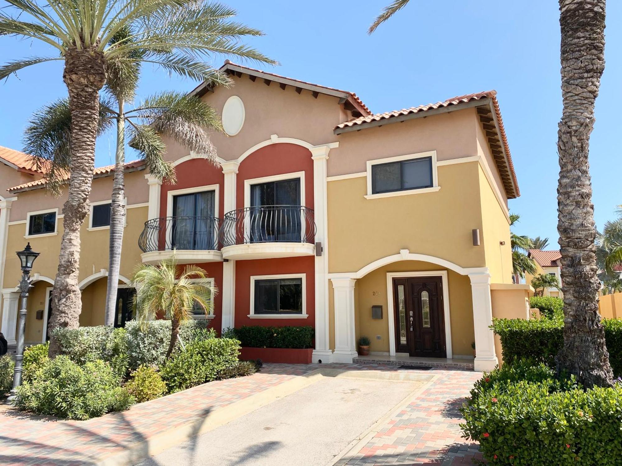 Villa Casa Azure Aruba Palm Beach Esterno foto